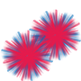 Four Play Pom-Poms